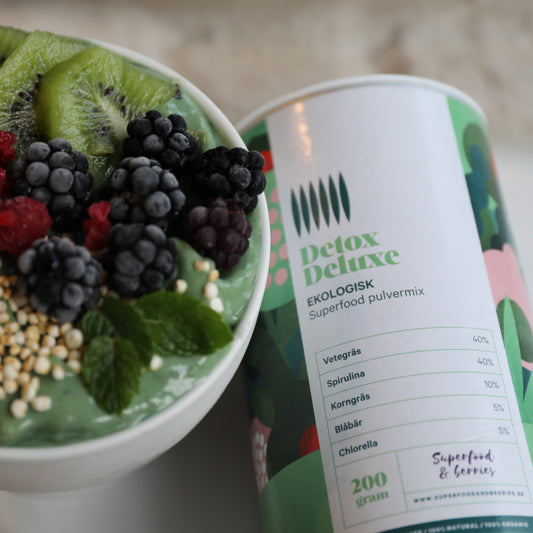 Vetegräs & spirulina