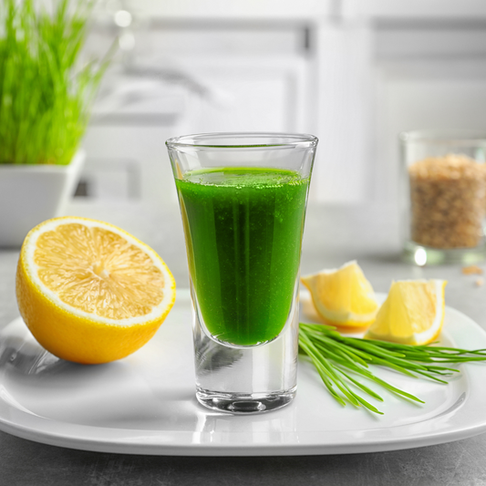 Superenkla Superfood-shots: Naturlig näring för mage, fokus och vardagsbalans – på språng