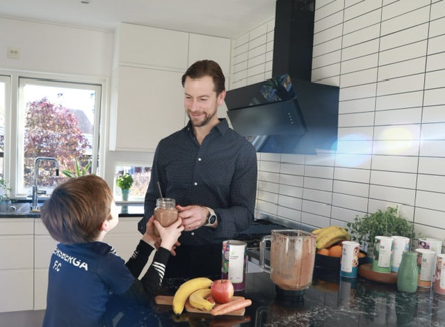 Choklad-smoothie med energi-boost