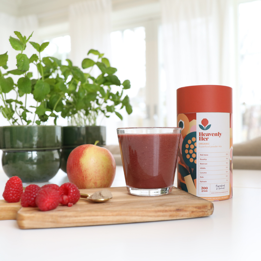 Krämig banansmoothie med Heavenly Her – enkelt superfoodrecept