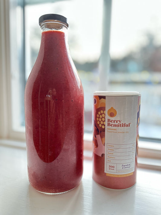 Härligt och uppfriskade smoothie med Berry Beautiful och Havtorn