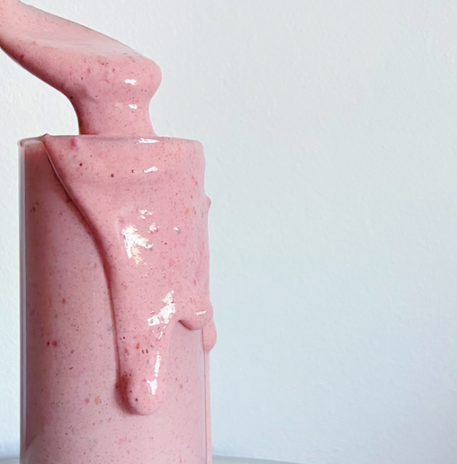 Snabb, fluffig och rosa smoothie